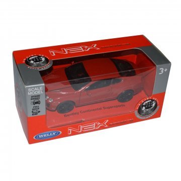 1:36 BENTLEY CONTINENTAL GT IN RED (RBENTGTMOD1/36)