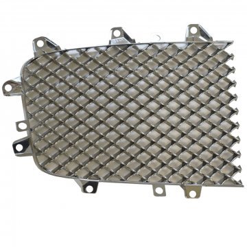 RH RADIATOR GRILLE BRIGHT CHROME MESH INSERT (GT, GTC 2008-2011, Flying Spur 2008-2013) (3W0853684CU)
