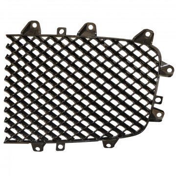LH RADIATOR GRILLE DARK CHROME MESH INSERT (GT, GTC & Flying Spur 2008-2011) (3W0853683E)