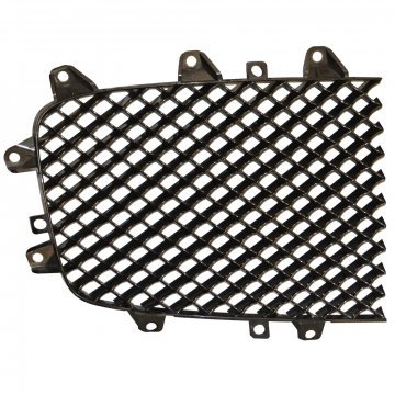 RH RADIATOR GRILLE DARK CHROME MESH INSERT (GT, GTC & Flying Spur 2008-2011) (3W0853684DU)