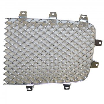 LEFT GRILLE MESH BRIGHT CHROME (GT & GTC W12 2012 on) (3W3853683U)