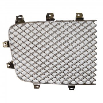 RIGHT GRILLE MESH BRIGHT CHROME (GT & GTC W12 2012 on) (3W3853684P)