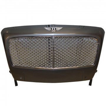 RADIATOR GRILLE SURROUND ASSEMBLY (Flying Spur 2014 on - Bright chrome mesh) (4W0853651CGRUUASSYW12)