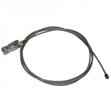 RHD FRONT HANDBRAKE CABLE (VIN 4011 - 6404 with 4 pulleys) (UG12789)