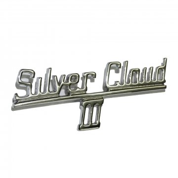 SILVER CLOUD III BOOT BADGE (UB5175P)