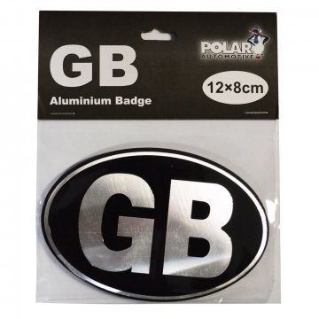 CLASSIC METAL GB BADGE (FS87)