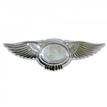 BENTLEY WINGED B RADIATOR GRILLE BADGE (1998 to 2004 models) (PS32339PA)