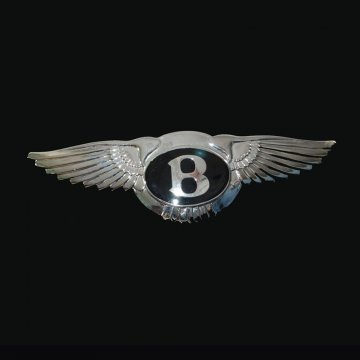 BENTLEY GRILLE BADGE (Black) (UB38354NOS)