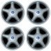 SET OF 18" X 9.5" BENTLEY ALLOY WHEELS (UR73823SETR)