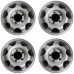 SET OF 17" BENTLEY 7 SPOKE ALLOY WHEELS (UR73138SETR)