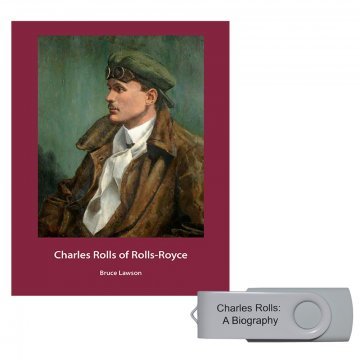 CHARLES ROLLS OF ROLLS-ROYCE BY BRUCE LAWSON (AUDIOBOOK USB) (FS28)