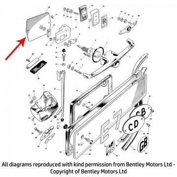 BOOT LOCK INNER COVER PANEL (112600475)