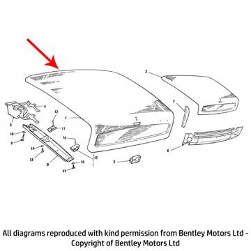 BOOT LID (No holes for badge) (433100085)