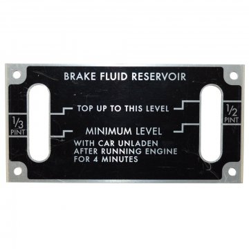 PLATE RESEVOIR FLUID LEVEL (UR17813P)