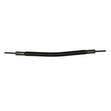 FLEXIBLE HOSE CHASSIS TO REAR SPRING SHACKLE (8 inches long) (RF8257P)