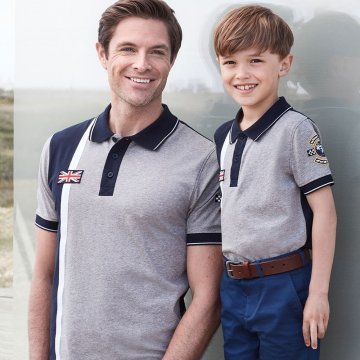 BOYS STRIPE POLO SHIRT (AGE 2-3) (BL1854A3)