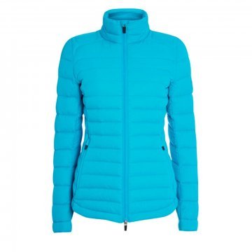 LADIES LIGHT DOWN JACKET (KINGFISHER BLUE) - XSMALL (BL1644XS)
