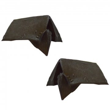 PAIR OF FRONT DOOR RUBBER SEALING BLOCKS (UB1356-60P)