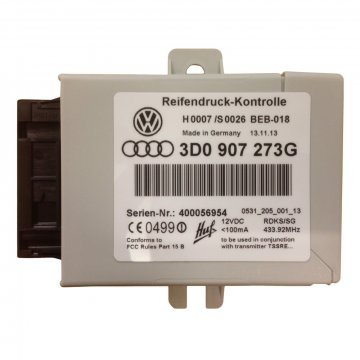 TYRE PRESSURE MONITOR ECU (2004 & 2005 MY 433mhz) (3D0907273G)