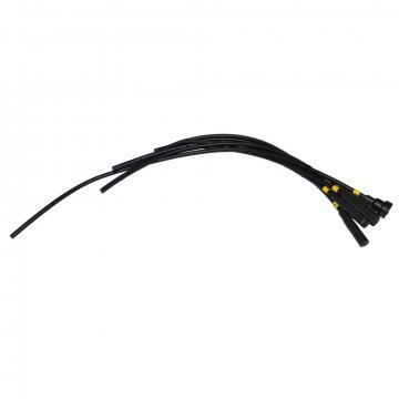 MAGNECOR HT LEAD SET (MkVI, R Type, S1 - with push-on coil lead terminal) (LEADSETS1MAG)