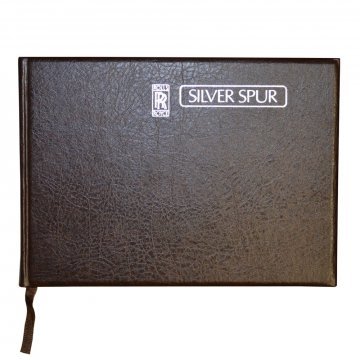 OWNERS' HANDBOOK - SILVER SPUR (20004 TO 24503) (TSD4710)