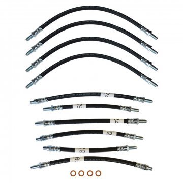 LHD FLEXI BRAKE HOSE KIT (10 HOSES) (SSLHBRKIT)