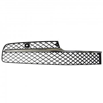 RHF BUMPER GRILLE (Flying Spur 2014 on - Black mesh chrome insert) (4W0807648HU)