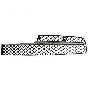 LHF BUMPER GRILLE (Flying Spur 2014 on - Black mesh crome insert) (4W0807647DU)