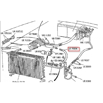 DISCHARGE HOSE (1993 models) (UE75324)