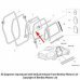 RH REAR DROP GLASS (security) (PP32844PA)