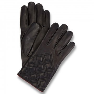 GENTS DIAMOND LEATHER GLOVES (Size - 9.5) (BL1870-9.5)