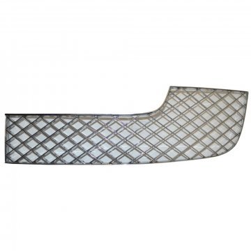 LH INNER BUMPER CHROME GRILLE (GT & GTC W12 - Bright chrome) (3W3807681HU)