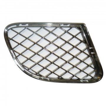 RH BUMPER BRIGHT CHROME GRILLE (GT & GTC 2008-2011) - Not Supersports (3W8807682E)