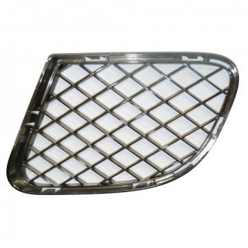 LH BUMPER BRIGHT CHROME GRILLE (GT & GTC 2008-2011) - Not Supersports (3W8807683E)