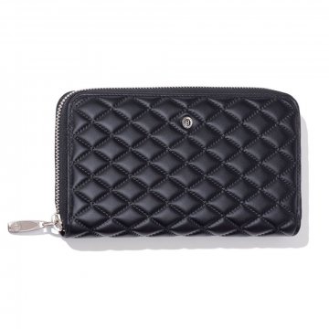 LADIES QUILTED ZIP PURSE (BL1714)