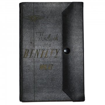 HANDBOOK FOR THE BENTLEY MKVI (HB-121)