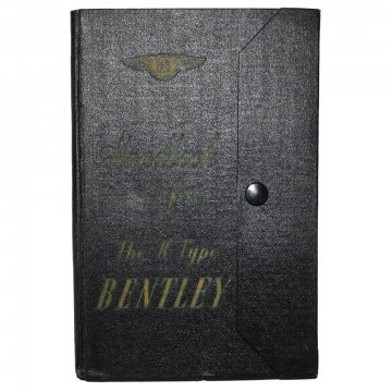 HANDBOOK FOR BENTLEY R TYPE (HB-101)