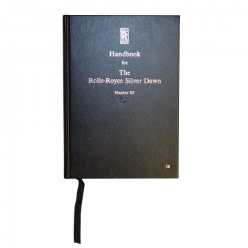 SILVER DAWN (LHD) HANDBOOK - EDITION III (TSD519)
