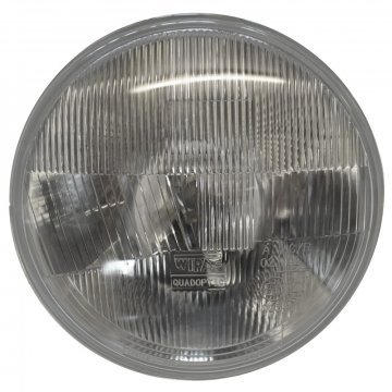 OUTER ROUND HEADLAMP (RHD - Flat glass with sidelight) (UD73061PWS)