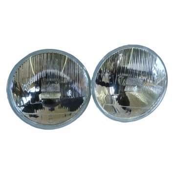 RHD PAIR OF HALOGEN HEADLAMPS & BULBS (UD1781P)