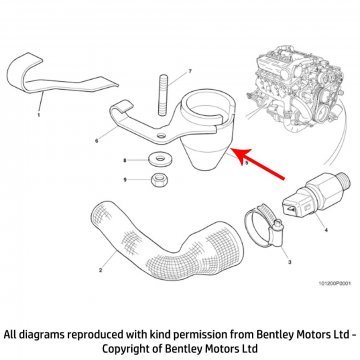 HEATSHIELD (knock sensor) (PB57740PB)