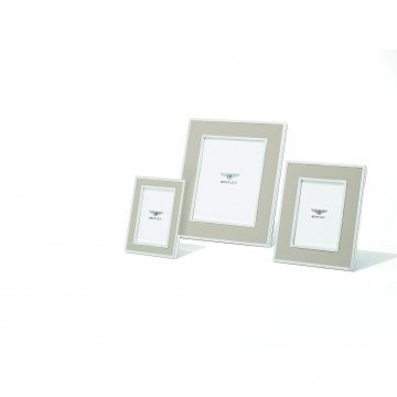 LEATHER INLAY PHOTO FRAME (8" x 10") (BL1370)
