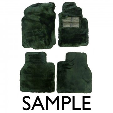 FLYING SPUR RHD 2014 ONWARDS LAMBSWOOL RUG SET (4W2863691P)