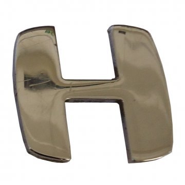 FLAT CDL CHROME H PLATE (UD17137U)