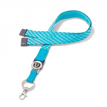 2 IN 1 LANYARD (KINGFISHER BLUE) (BL1648)