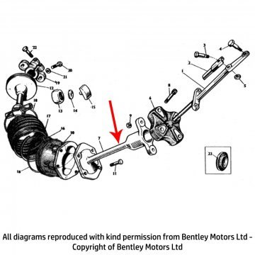 LINK LOWER STEERING COLUMN (UR13745)