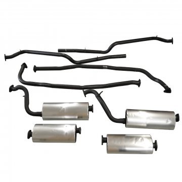 TWIN EXHAUST SYSTEM (Mild steel - please specify if car is manual or auto) (EXMSRTTWIN)
