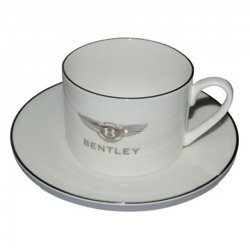 BENTLEY CUP & SAUCER (BONE CHINA) (JB12)