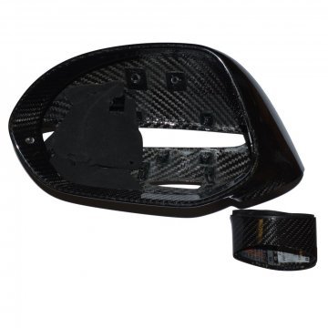 LH CARBON FIBRE RHD DOOR MIRROR (GT & GTC 2012 on) (3W3857409E)