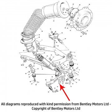 RH FRONT UPPER SUSPENSION LEVER REAR BRACKET (UR13186)